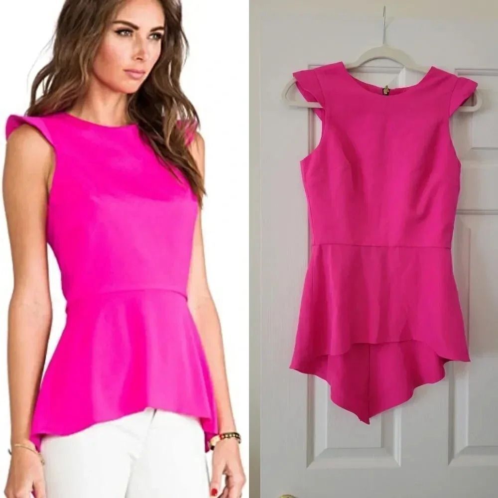 Revolve, naven armor blouse pink